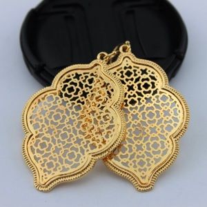 ☀️ New! Beautiful filigree fishhook earrings
